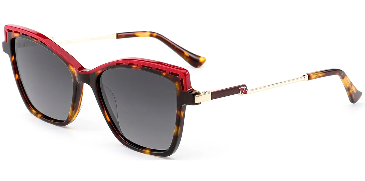 Cat-Eye-Sonnenbrille aus Acetat SG7594