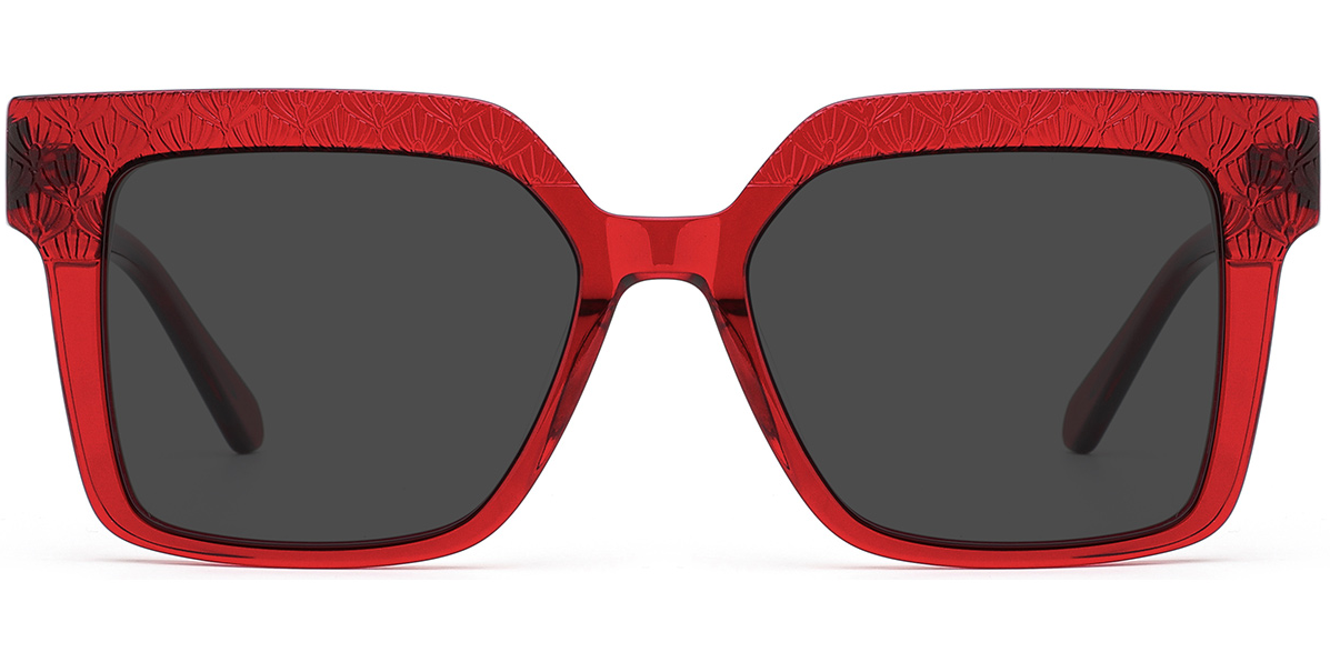 Quadratische Acetat-Sonnenbrille SG7260