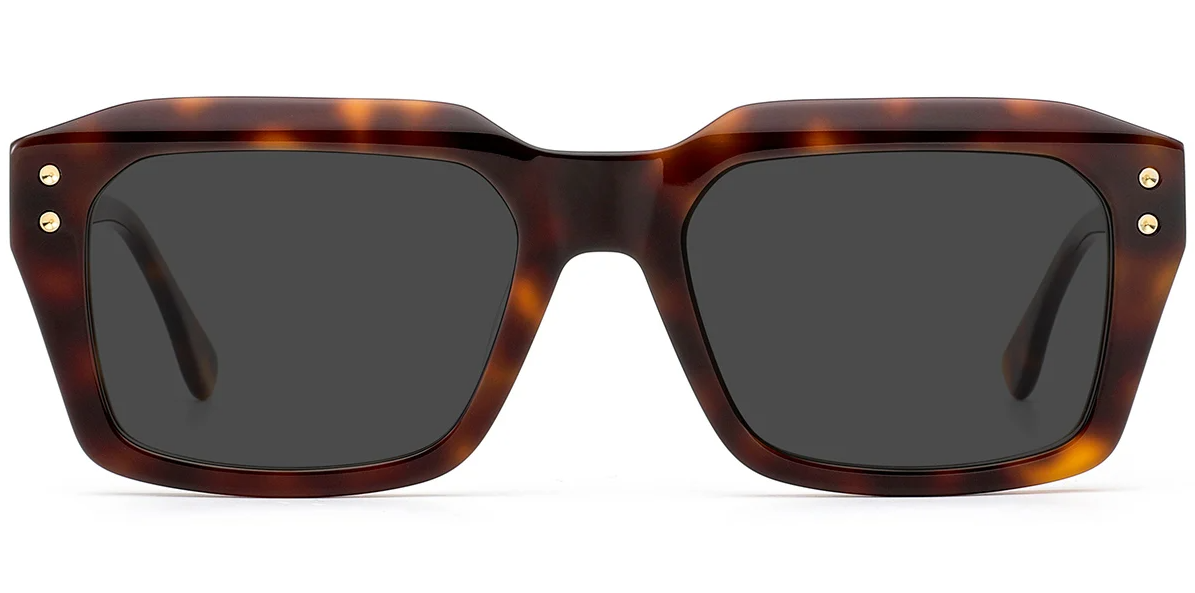 Quadratische Acetat-Sonnenbrille SG7869