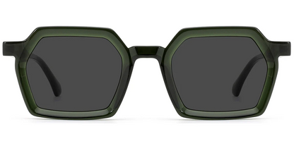 Quadratische Acetat-Sonnenbrille SG7606