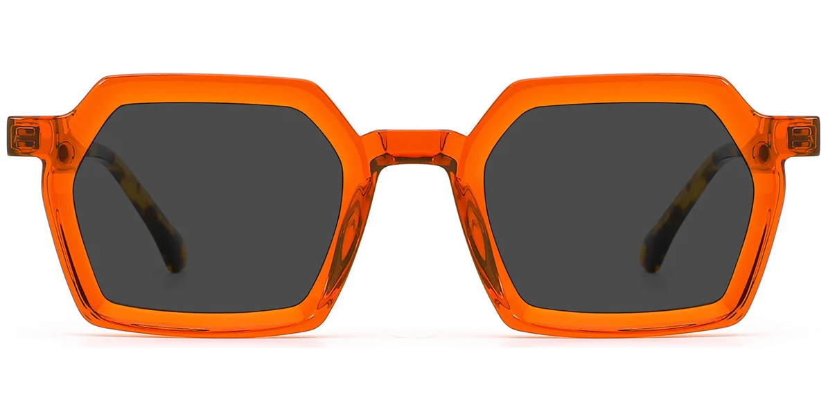 Quadratische Acetat-Sonnenbrille SG7606
