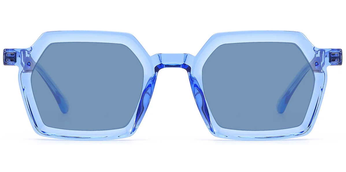 Quadratische Acetat-Sonnenbrille SG7606