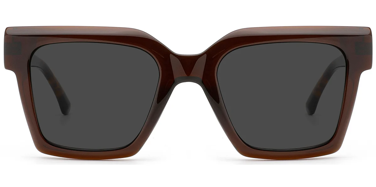 Quadratische Acetat-Sonnenbrille SG7602