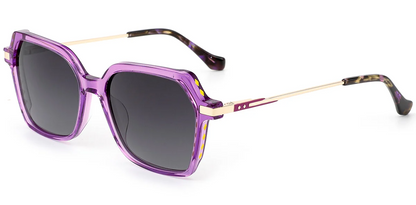 Lunettes de soleil carrées en acétate SG7862