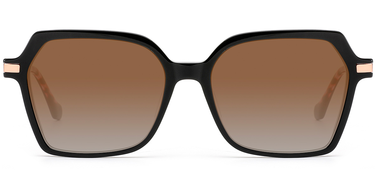 Lunettes de soleil carrées en acétate SG7862