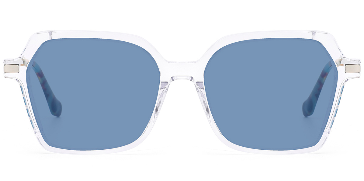 Lunettes de soleil carrées en acétate SG7862