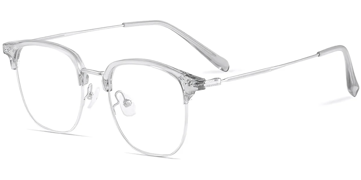 Titanium Browline Frame F8062