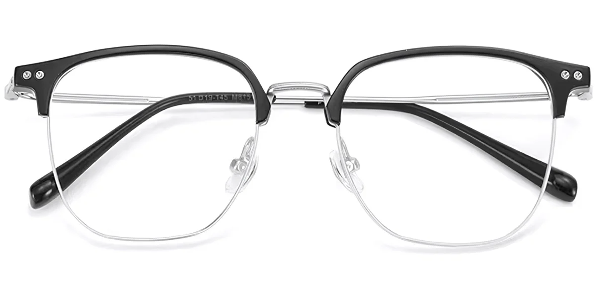 Titanium Browline Frame F8062