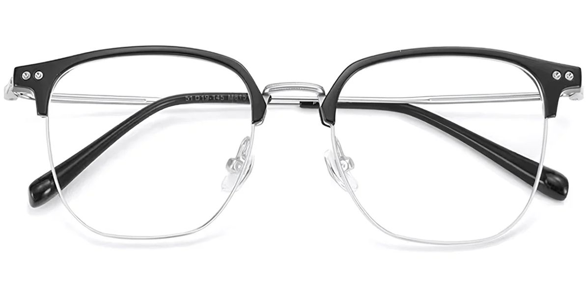 Titanium Browline Frame F8062