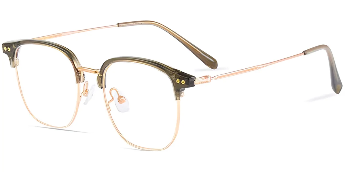 Titanium Browline Frame F8062