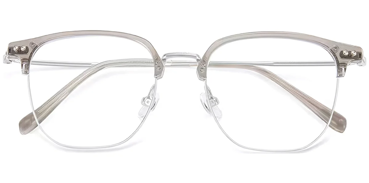 Titanium Browline Frame F8062