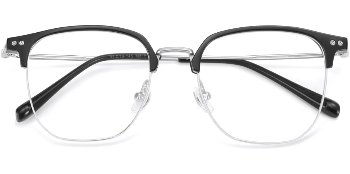 Titanium Browline Frame F8062