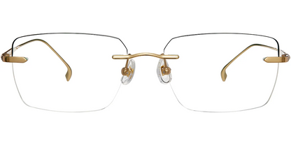 Titanium Rectangle Frame F7784