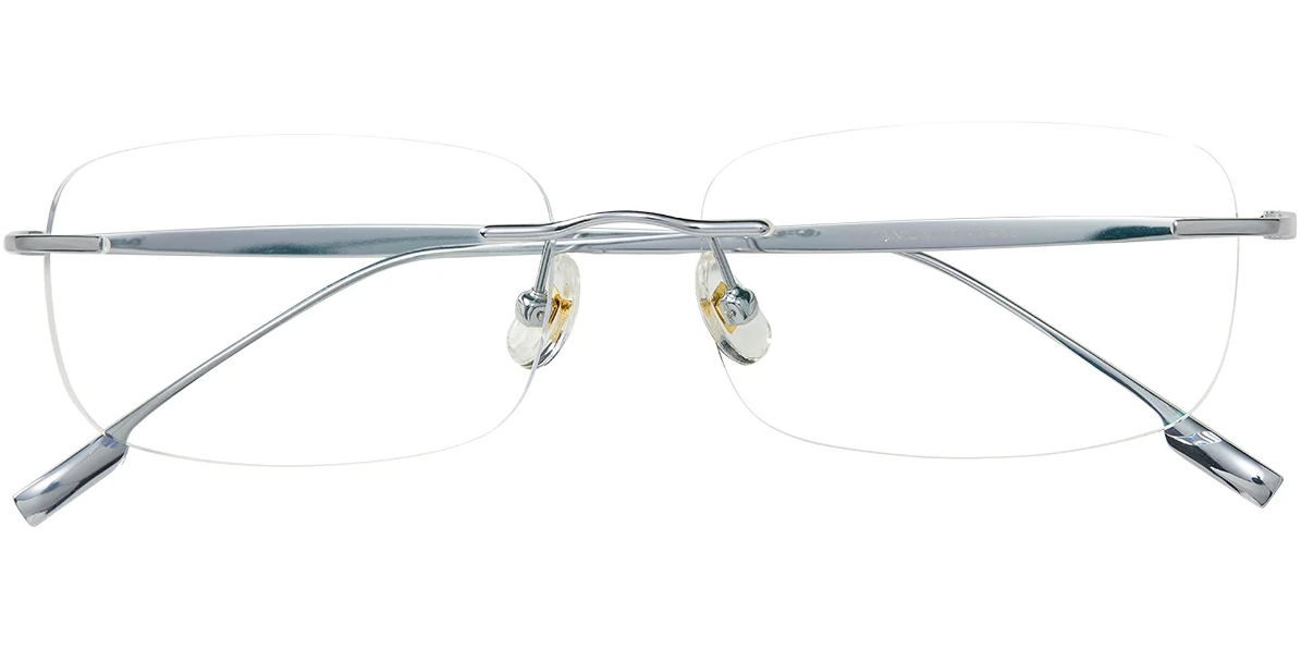 Titanium Rectangle Frame F7777