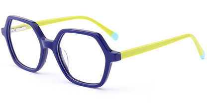 Monture carrée en acétate pour enfant F7106