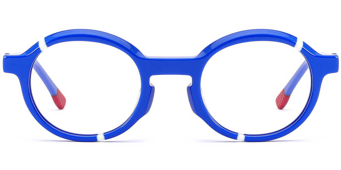 Monture ovale en acétate pour enfant F7112