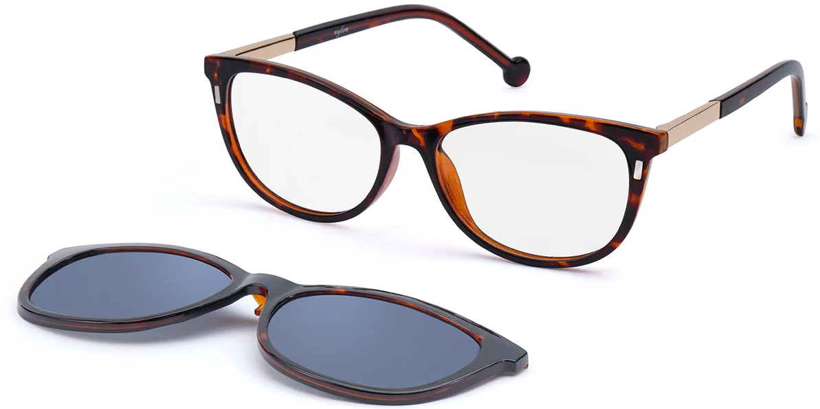 Cat-Eye-Rahmen F7815