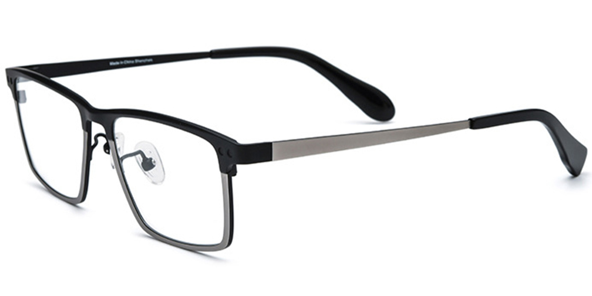 Cadre rectangulaire en titane F6796