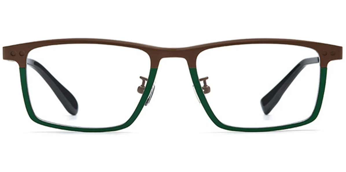 Cadre rectangulaire en titane F6796