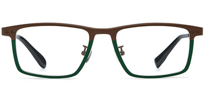 Cadre rectangulaire en titane F6796