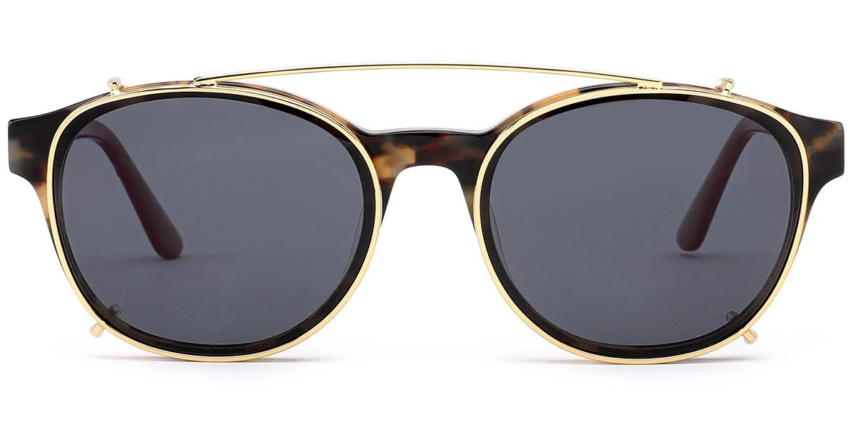 Acetate Round Frame F6582