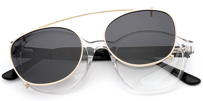 Acetate Round Frame F6582