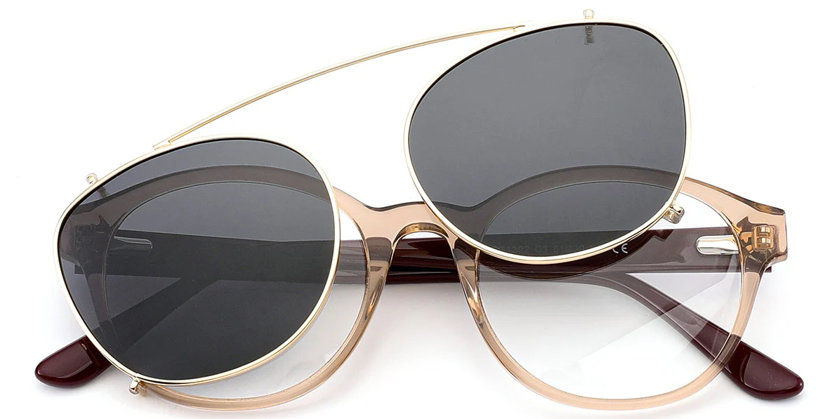 Acetate Round Frame F6582