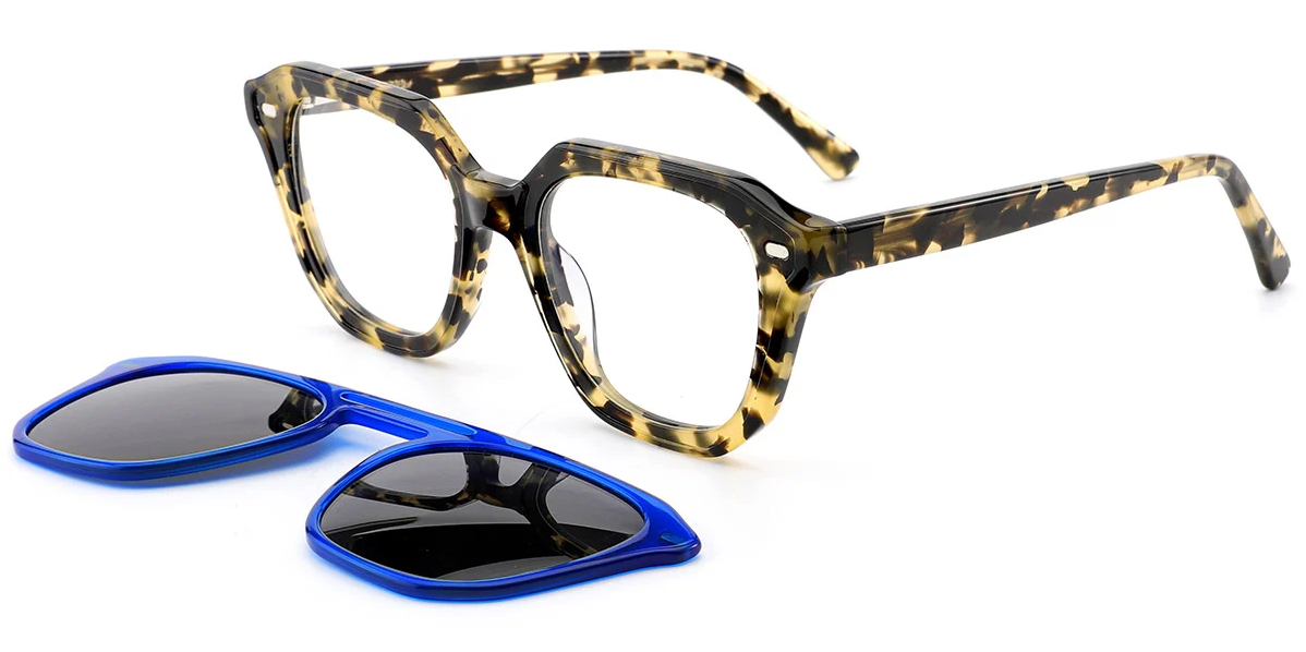 Acetate Square Frame F6815