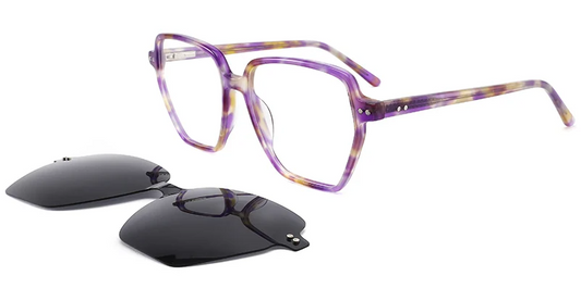 Acetate Geometric Frame F3102
