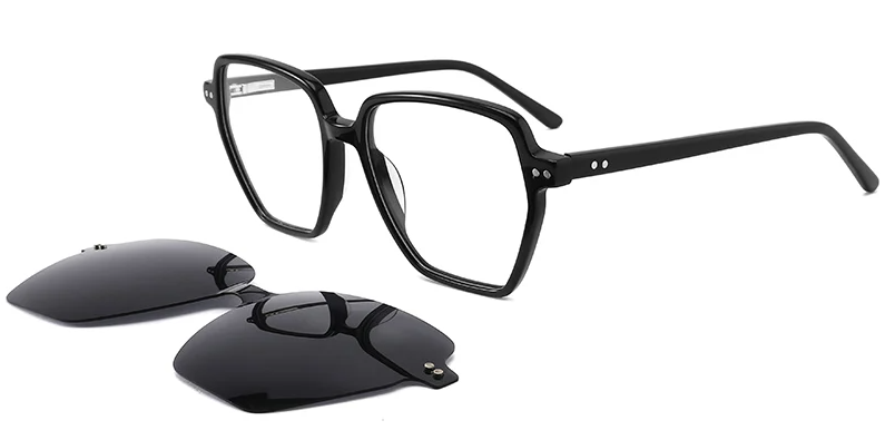 Acetate Geometric Frame F3102