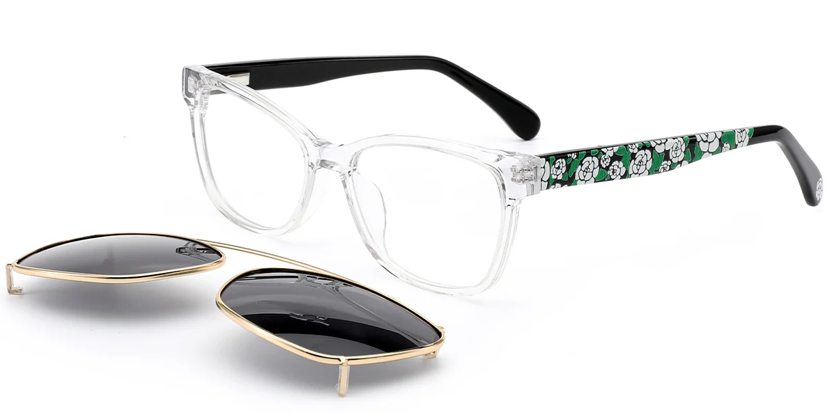 Acetate Rectangle Frame F6933