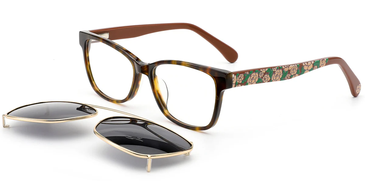 Acetate Rectangle Frame F6933