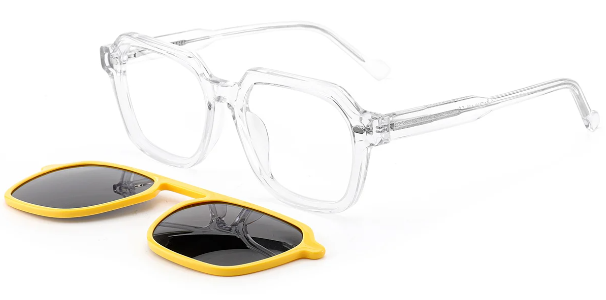 Acetate Square Frame F6812