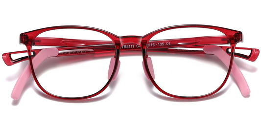 Quadratische Kinderbrille F7346