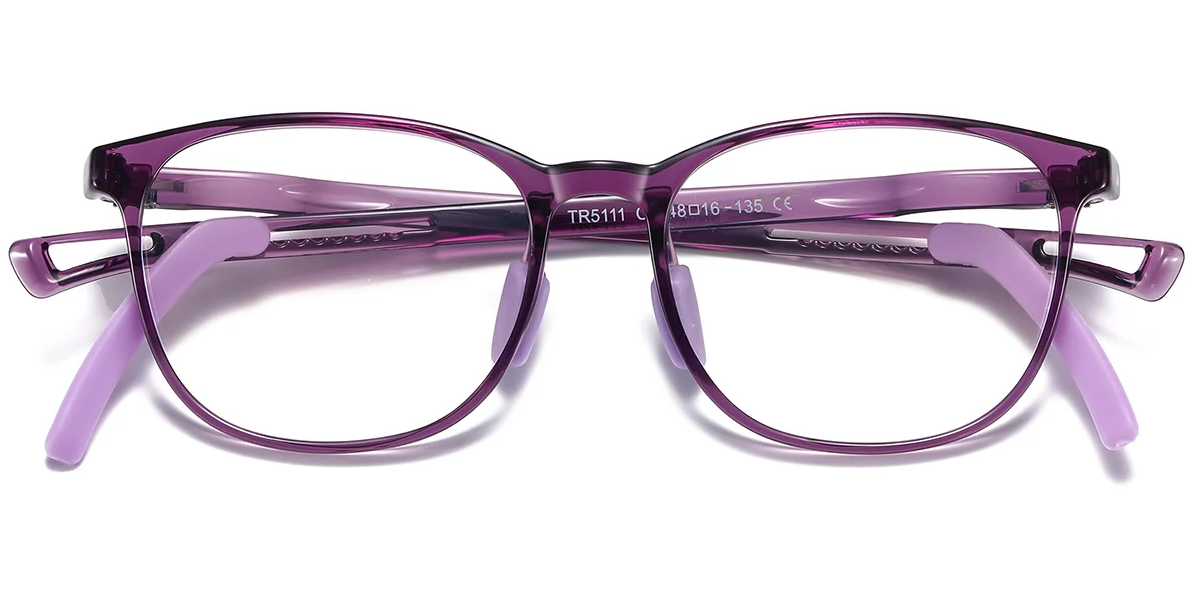 Quadratische Kinderbrille F7346