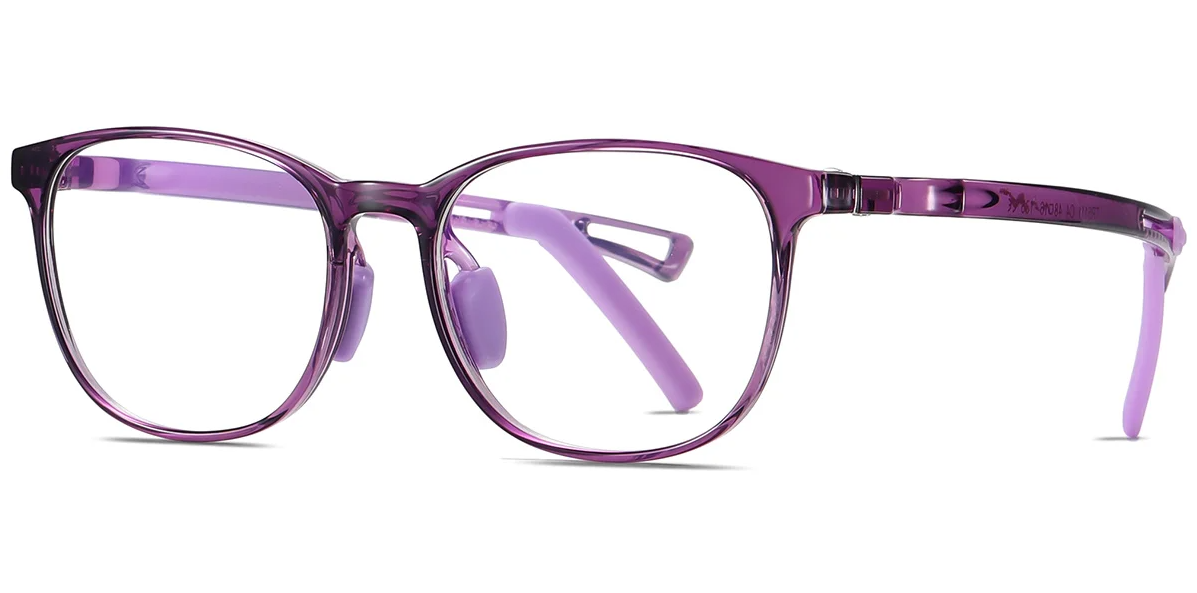 Quadratische Kinderbrille F7346