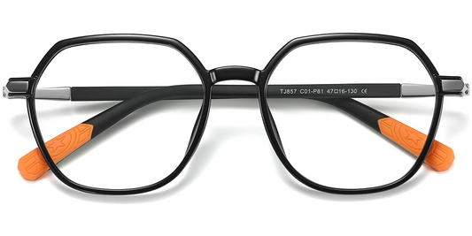 Quadratische Kinderbrille F7352