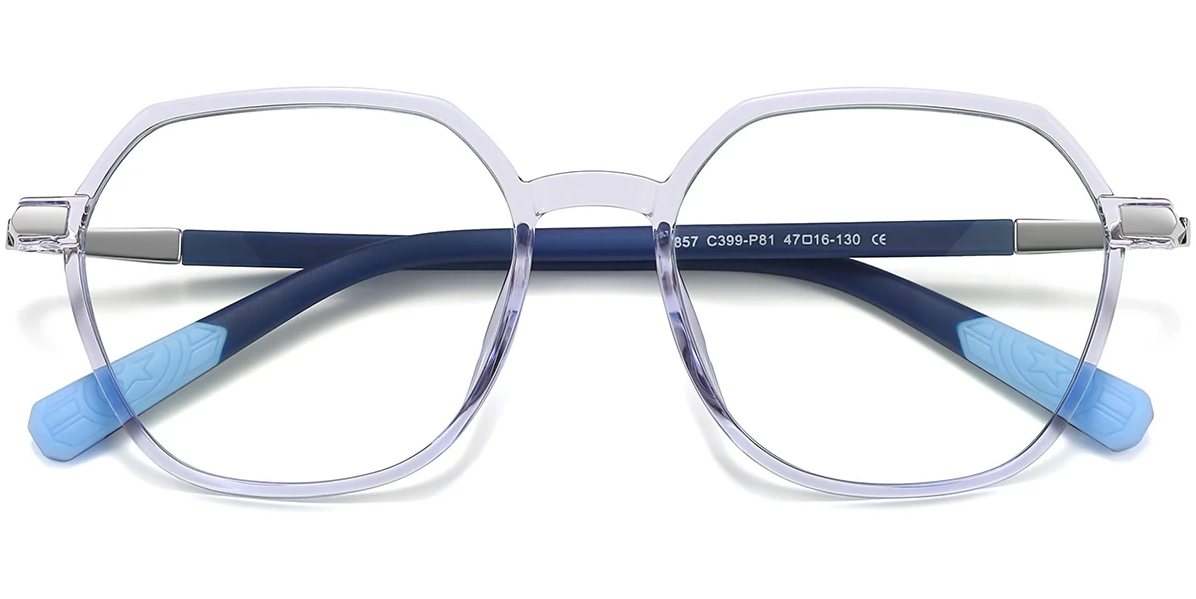 Quadratische Kinderbrille F7352