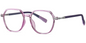 Quadratische Kinderbrille F7352