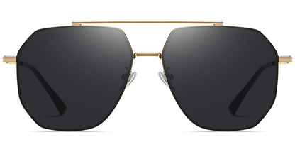 Lunettes de soleil aviateur géométriques SG4350