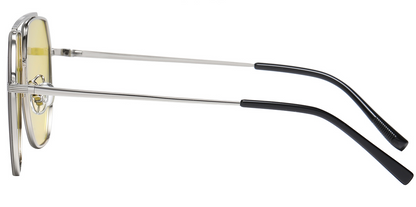 Lunettes de soleil aviateur géométriques SG4350