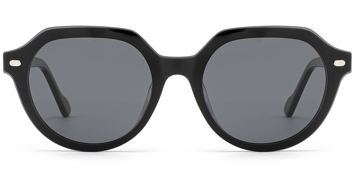 Geometrischer Acetatrahmen F6293