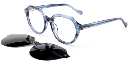 Geometrischer Acetatrahmen F6293