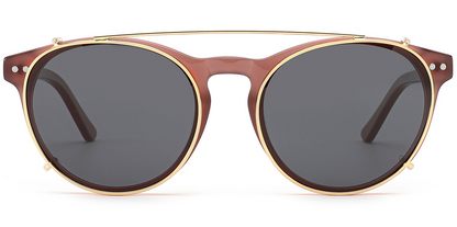 Monture ronde en acétate F6617