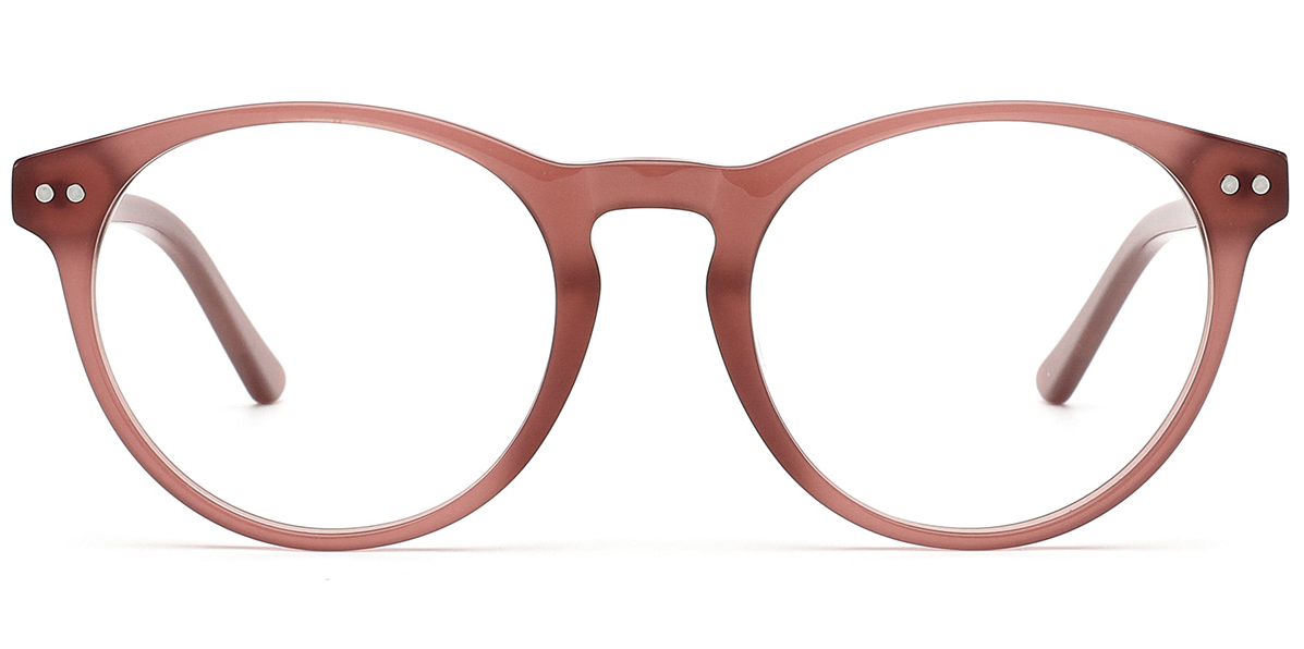 Monture ronde en acétate F6617