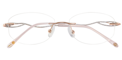 Titanium Oval Frame F7447