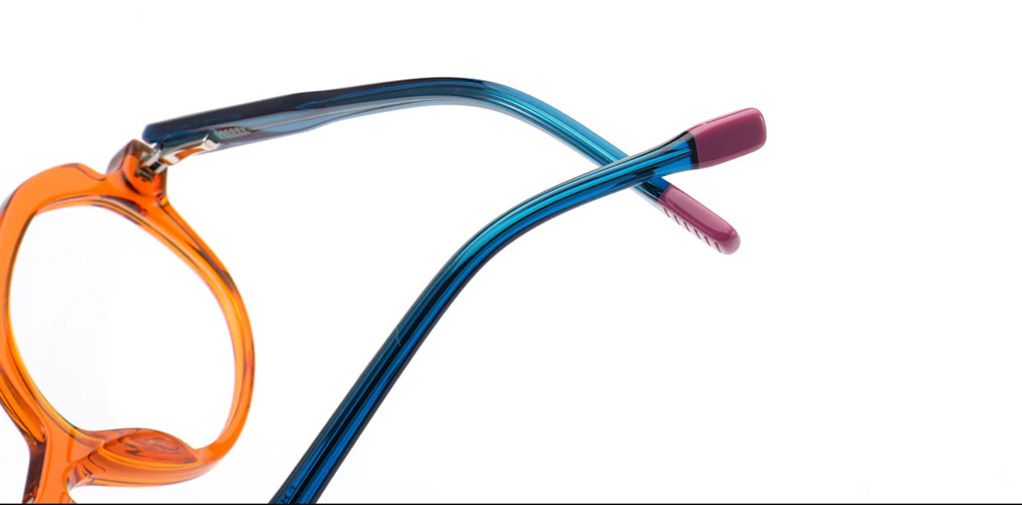 Kid's Acetate Oval Frame F7110