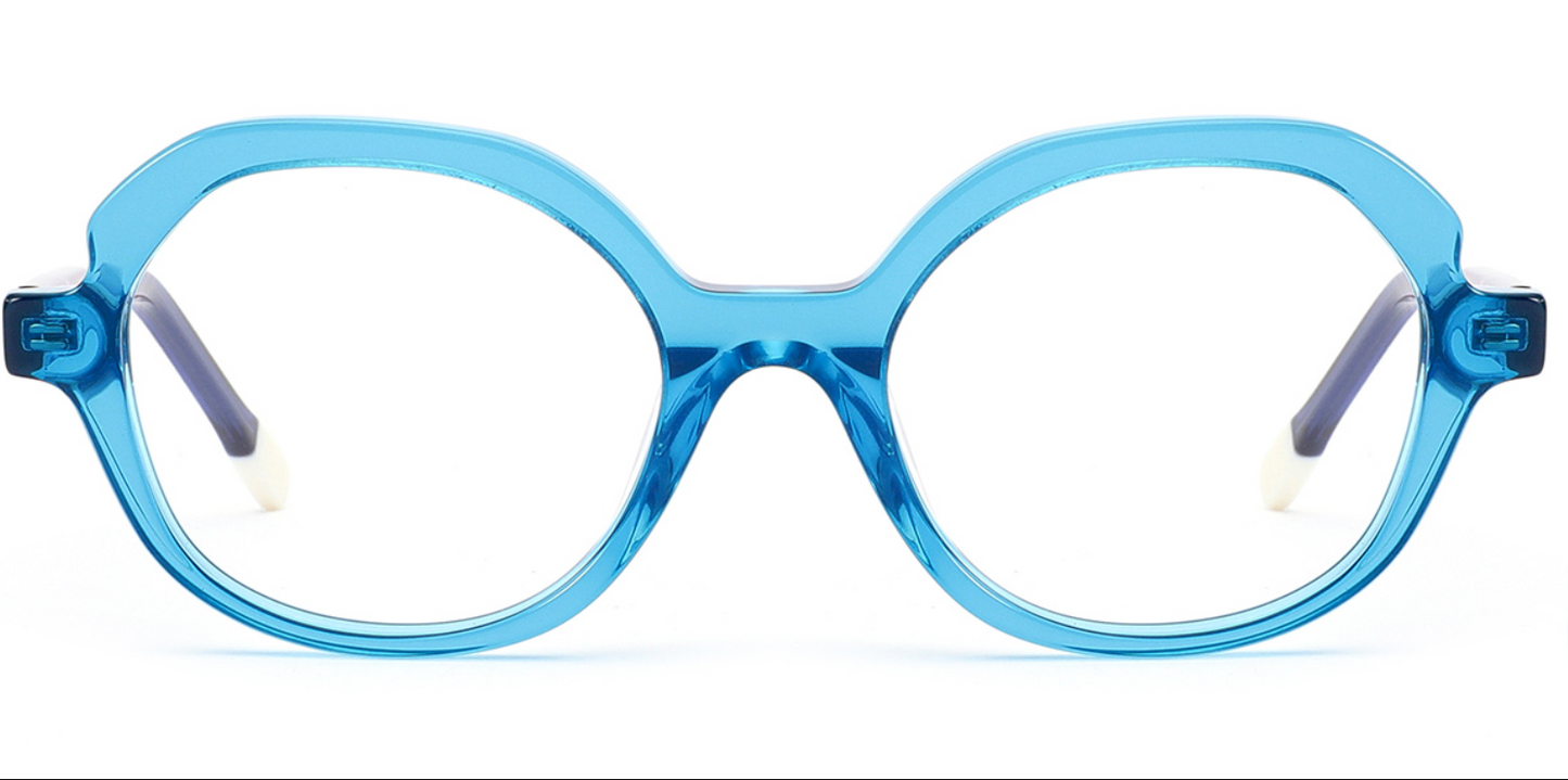 Kid's Acetate Oval Frame F7110