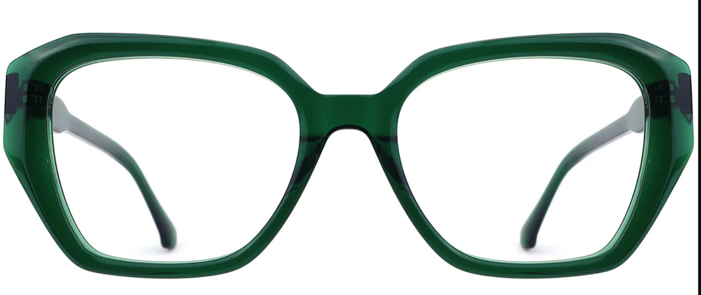 Acetate Square Frame F8049