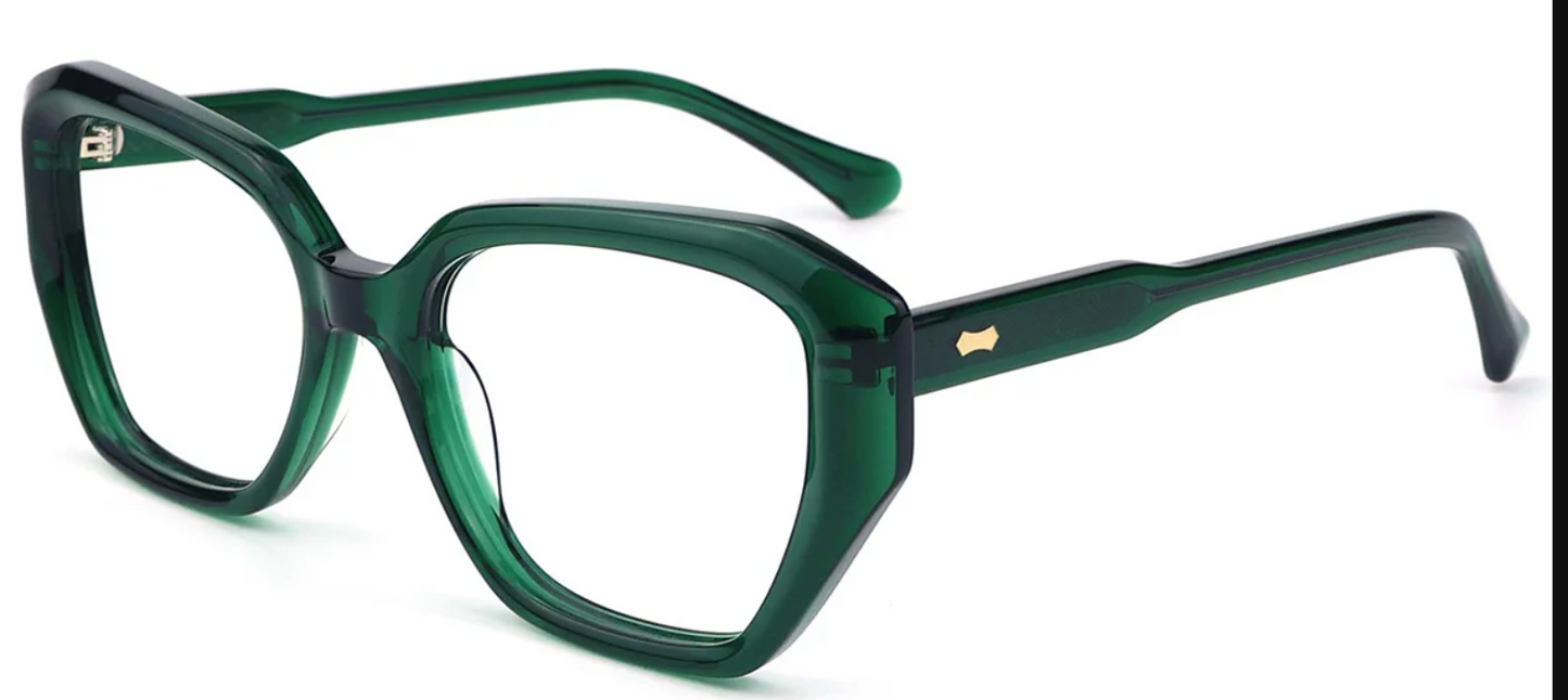 Acetate Square Frame F8049